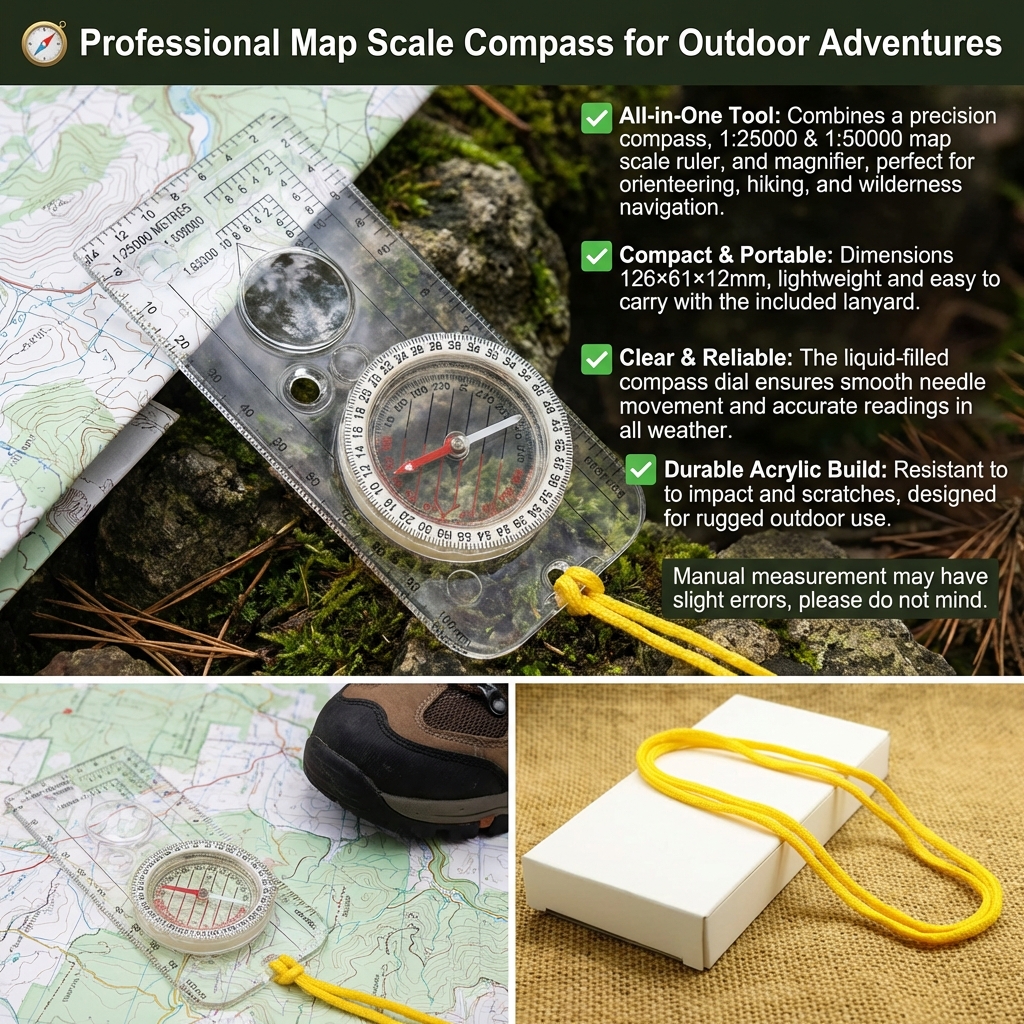 Navigation Map Ruler Compass - – обзор и цена Outdoor Hunting Maps