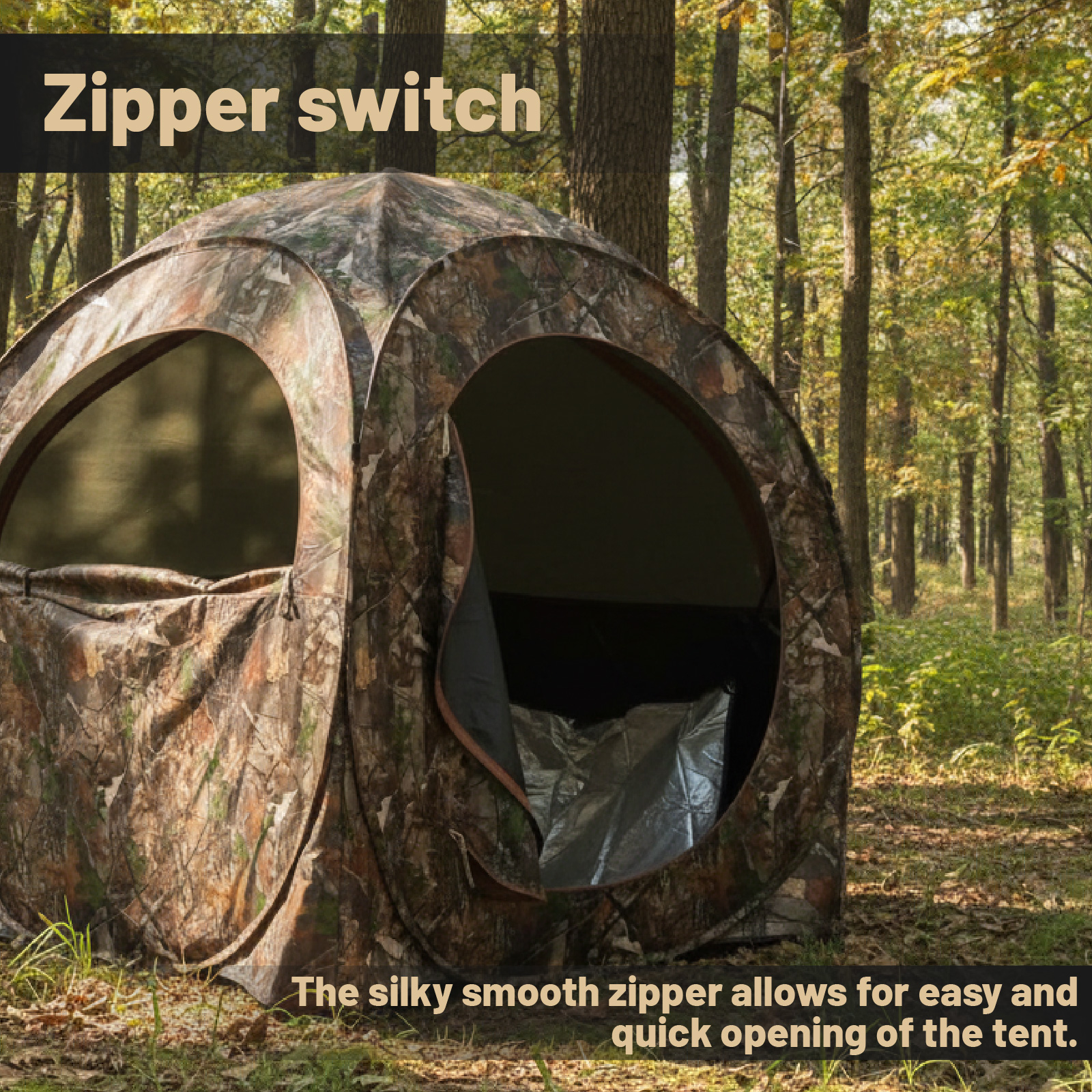 Camouflage Pop-Up Hunting Blin – обзор и цена Outdoor Hunting Blinds
