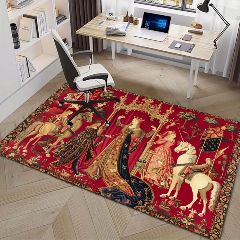 VIKAMA Medieval Unicorn Tapest – обзор и цена Hunting Outdoor Mat